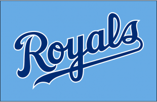 Kansas City Royals 2008-2011 Jersey Logo Sticker Heat Transfer