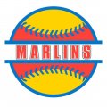 Baseball Miami Marlins Logo Sticker Heat Transfer