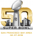 Super Bowl 50 Logo decal sticker