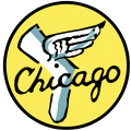 Chicago White Sox 1949-1970 Alternate Logo decal sticker