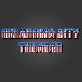 Oklahoma City Thunder American Captain Logo decal sticker