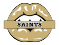 New Orleans Saints Lips Logo Sticker Heat Transfer