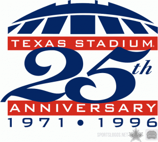Dallas Cowboys 1996 Stadium Logo decal sticker