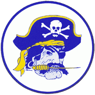 East Carolina Pirates 1988-1998 Primary Logo decal sticker