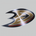 Anaheim Ducks Stainless steel logo Sticker Heat Transfer