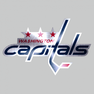 Washington Capitals Stainless steel logo Sticker Heat Transfer