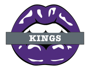 Sacramento Kings Lips Logo decal sticker