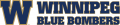 Winnipeg Blue Bombers 2012-Pres Wordmark Logo