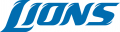Detroit Lions 2009-2016 Wordmark Logo decal sticker