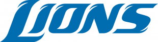 Detroit Lions 2009-2016 Wordmark Logo Sticker Heat Transfer