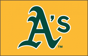 Oakland Athletics 2011-Pres Jersey Logo decal sticker