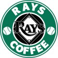 Tampa Bay Rays Starbucks Coffee Logo decal sticker