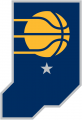 Indiana Pacers 2017-2018 Pres Alternate Logo Sticker Heat Transfer