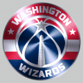 Washington Wizards Stainless steel logo Sticker Heat Transfer