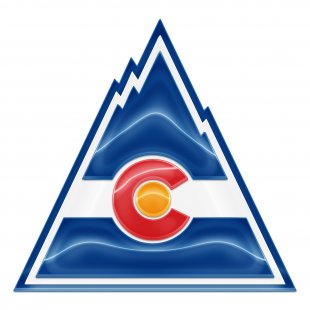 Colorado Rockies Crystal Logo Sticker Heat Transfer