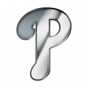 Philadelphia Phillies Silver Logo decal sticker