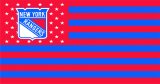 New York Rangers Flag001 logo Sticker Heat Transfer