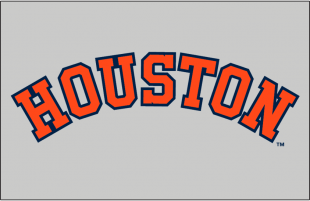 Houston Astros 1971-1972 Jersey Logo Sticker Heat Transfer