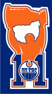 Edmonton Oilers 2006 07 Special Event Logo Sticker Heat Transfer