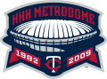 Minnesota Twins 2009 Stadium Logo decal sticker