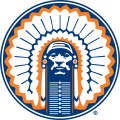 Illinois Fighting Illini 1989-2003 Primary Logo Sticker Heat Transfer