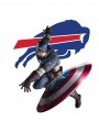 Buffalo Bills Captain America Logo Sticker Heat Transfer