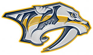 Nashville Predators Plastic Effect Logo decal sticker