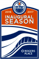 Edmonton Oilers 2016 17 Stadium Logo Sticker Heat Transfer