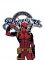Milwaukee Brewers Deadpool Logo Sticker Heat Transfer