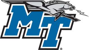 Middle Tennessee Blue Raiders 2007-Pres Primary Logo Sticker Heat Transfer