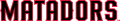 Cal State Northridge Matadors 2014-Pres Wordmark Logo 02 Sticker Heat Transfer