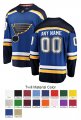 St. Louis Blues Custom Letter and Number Kits for Home Jersey Material Twill