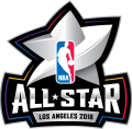 NBA All-Star Game 2017-2018 Unused Logo Sticker Heat Transfer