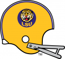 LSU Tigers 1972-1976 Helmet decal sticker