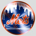 New York Mets Stainless steel logo Sticker Heat Transfer