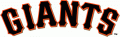 San Francisco Giants 2000-Pres Wordmark Logo 01 decal sticker