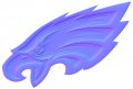 Philadelphia Eagles Colorful Embossed Logo decal sticker
