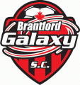 Brantford Galaxy S.C Logo decal sticker