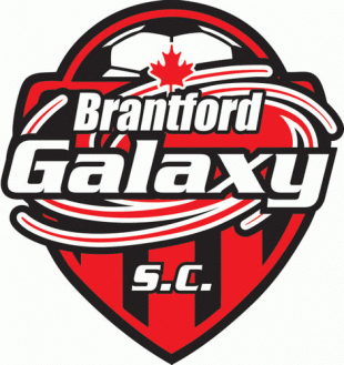 Brantford Galaxy S.C Logo Sticker Heat Transfer