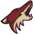 Phantom Arizona Coyotes logo decal sticker