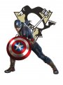 Pittsburgh Penguins Captain America Logo decal sticker