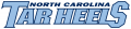 North Carolina Tar Heels 2005-2014 Wordmark Logo 02 Sticker Heat Transfer