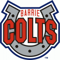 Barrie Colts 1995 96-Pres Secondary Logo 2 decal sticker