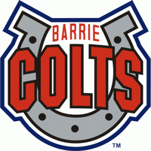 Barrie Colts 1995 96-Pres Secondary Logo 2 decal sticker