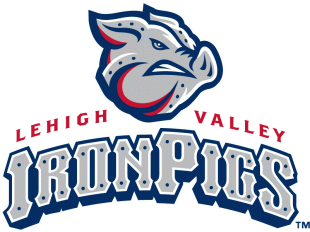 Lehigh Valley IronPigs 2008-Pres Primary Logo Sticker Heat Transfer