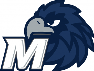 Monmouth Hawks 2014-Pres Alternate Logo 01 decal sticker
