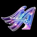 Galaxy Los Angeles Angels Of Anaheim Logo decal sticker