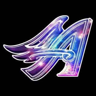 Galaxy Los Angeles Angels Of Anaheim Logo Sticker Heat Transfer