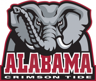 Alabama Crimson Tide 2001-2003 Primary Logo Sticker Heat Transfer