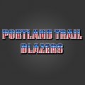 Portland Trail Blazers American Captain Logo Sticker Heat Transfer